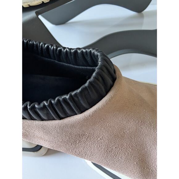 STUART WEITZMAN SW-612 Slip-On‎ Sock Sneaker Stone Tan Women's 8 - Picture 2 of 15